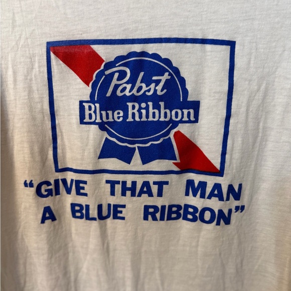 Pabst Blue Ribbon T-Shirt for Men - Picture 2 of 4